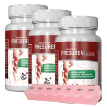 3x integratore alimentare Presuren Forte capsule di biancospino