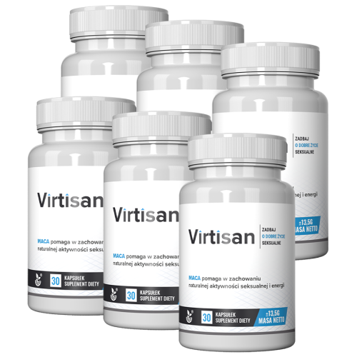 VIRTISAN : Ανδρικό συμπλήρωμα με Muira Puama, Maca, Ginkgo 180k