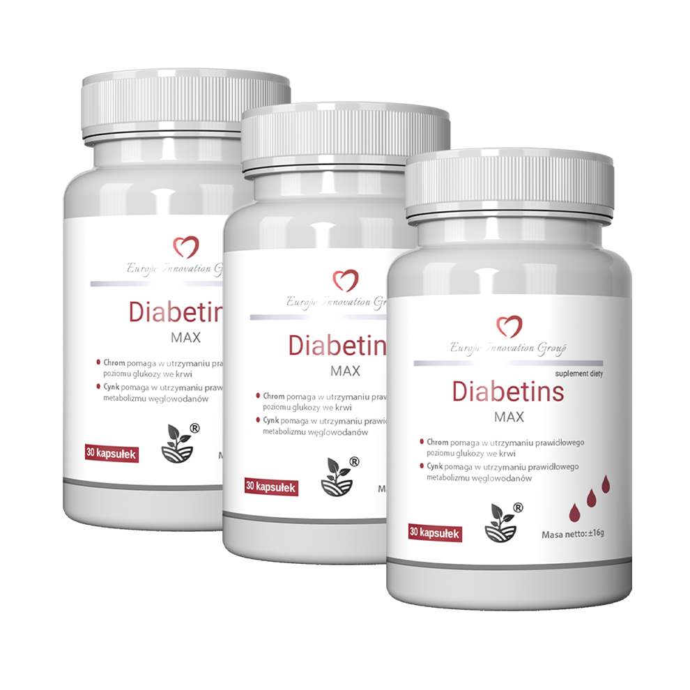 Dietary supplement Europe Innovation Group Diabetins Max 90 capsules