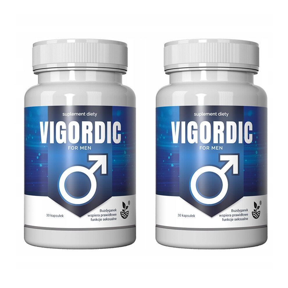2x Vigordic : Extract of Mace, Sabal Palm, L-Arginine and Others