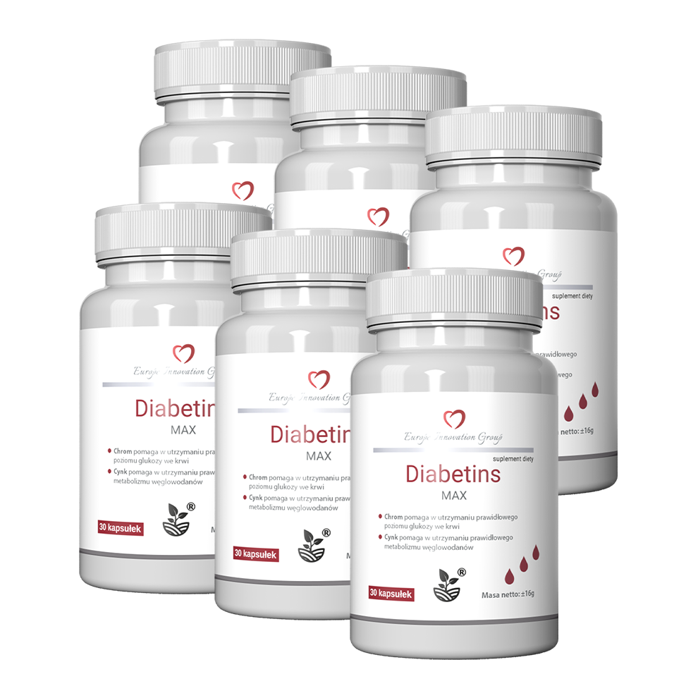 Dietary supplement Europe Innovation Group Diabetins Max 180 capsules