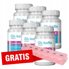 6x Glucophin - Gélules avec Chrome, Mûrier Blanc et Zinc
