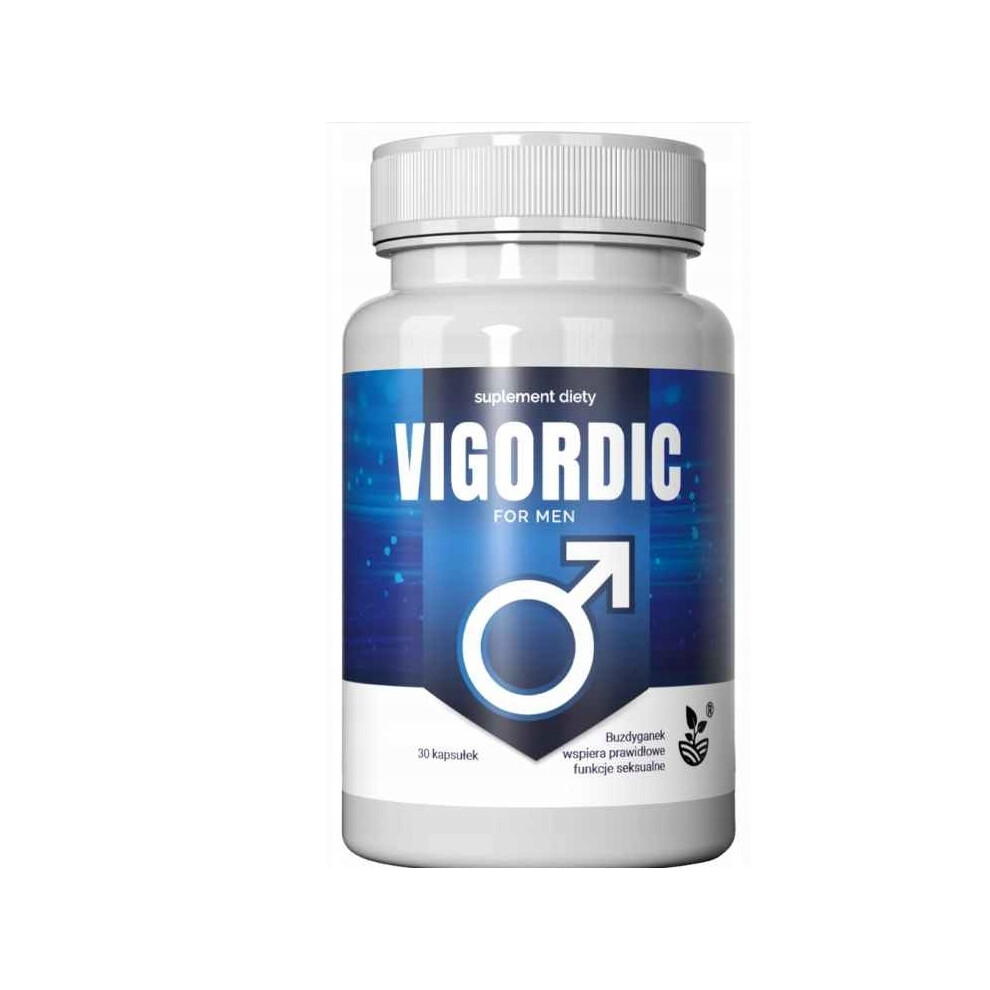 Vigordic : Extract of Mace, Sabal Palm, L-Arginine and Others