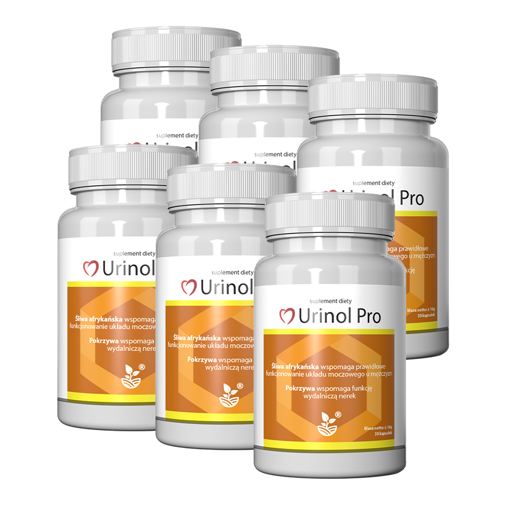 Urinol Pro - urinary tract support 180 capsules.