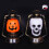 PVC Halloween Lantern19x13cm Pumpkin Skeleton Witch 2