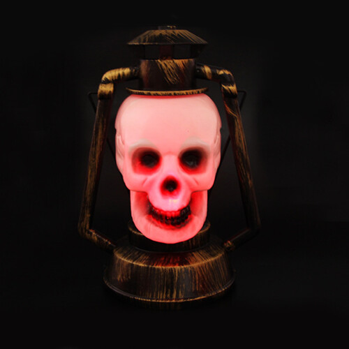 PVC Halloween Lantern19x13cm Pumpkin Skeleton Witch 2