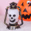 PVC Halloween Lantern19x13cm Pumpkin Skeleton Witch 6