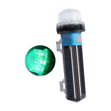 Solar Marine Light Three Colors LED Waterproof Long Life-Green