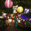 Polyester-Schneemann-Windsackfahne, 100 cm 5