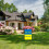 Ukrainische Gartenflagge, Polyester, 30 x 45 cm, doppelseitig 2