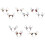 LED Christmas Reindeer Antler Headband – 2Pack 7