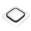 LED-plafondlamp vierkant, acryl/aluminium, 20W, wit 1