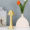 Dimmable Touch Table Lamp Metal ABS21cm Gold 6