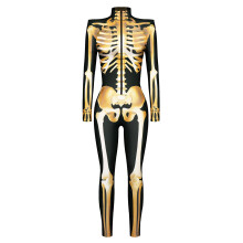 3D-skelett Cosplay-body i polyester S-XXL