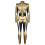 3D-skelett-bodysuit i polyester Halloween-kostym 1