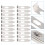 20 Pcs Computer Case Blank Pci Expansion Plate Ventilation Deflector 7