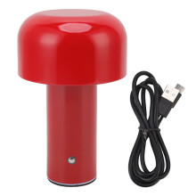 Lampă de birou în formă de ciupercă cu control tactil, 3 moduri de iluminare, USB-C