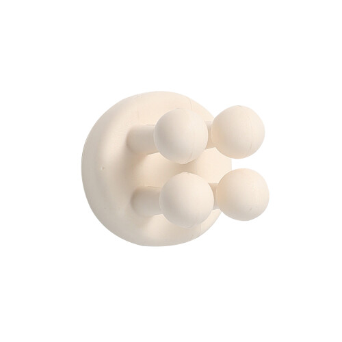 Silikon-Klebehaken, 4 cm, vierbeiniges Design
