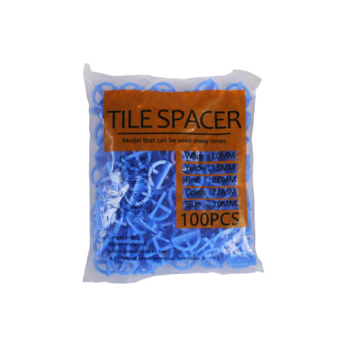 Pack of 100 Universal Tile Spacers For Wall Floor-3.0MM