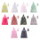 Foldable Polyester Shopping Bag38x58cm Multicolor 7