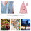 Foldable Polyester Shopping Bag38x58cm Multicolor 8