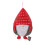 Christmas Countdown Calendar Fabric Santa Decor62x40cm 1
