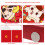Red Lucky Money Envelopes16.4x8.9cm6-Pack Rabbit Design 8