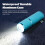 9-LED Mini Flashlight Aluminum Alloy Waterproof Outdoor 8