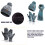 Acrylic Winter Hat Scarf and Gloves Set 8