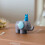 Lucky Elephant Cake Topper Resin5x2.5x5cm 2