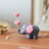 Lucky Elephant Cake Topper Resin5x2.5x5cm 8