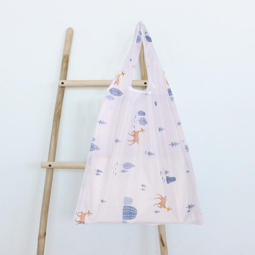 Foldable Polyester Shopping Bag38x58cm Multicolour 2
