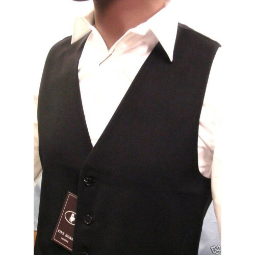 MEN`S BLACK WAISTCOAT QUALITY 1
