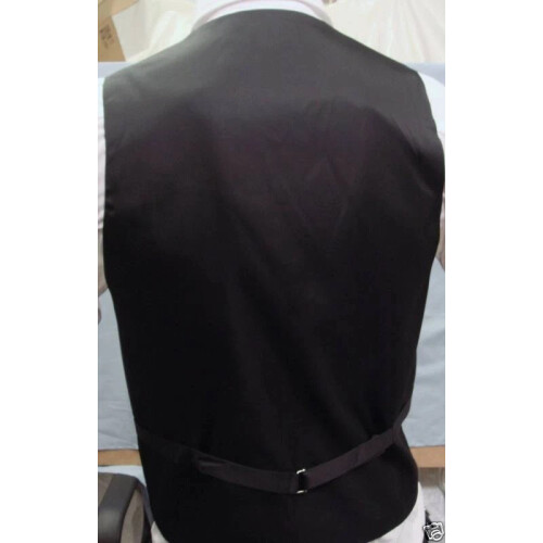 MEN`S BLACK WAISTCOAT QUALITY 2
