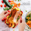 Silicone Air Fryer Liner with3D Drainage 7