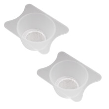 Pack of 2 Paint Filter Cups with Metal Screen-for 22mm to 31mm