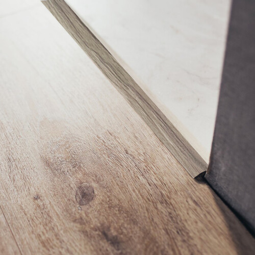 PVC Floor Transition Strip4cm x1m Grey or Yellow 2
