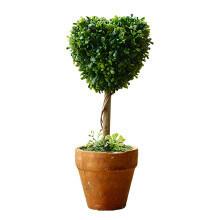 Artificial Boxwood Grass Small Fake Plant with Potting-1 3