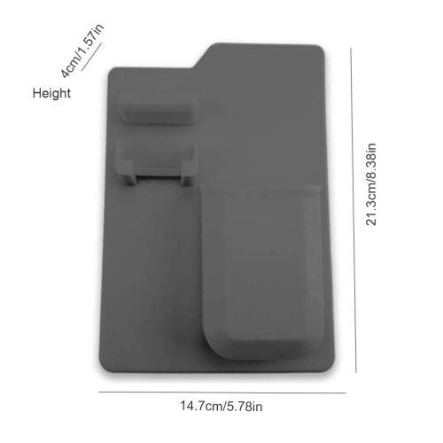 Sealbhóir Scuab Fiacla Silicone Eagróir Balla-Feistithe 1