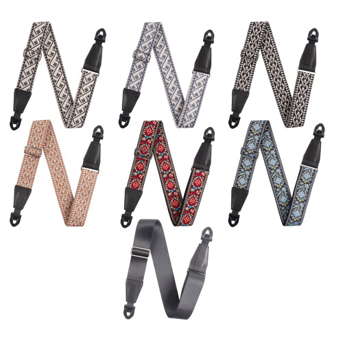 Adjustable Guitar Straps with Leather Ends Electric-Type 03 1