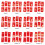 Rabbit Year Red Envelopes17x9cm6-Pack 5