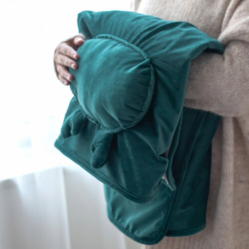 Heated Lambs Wool Blanket Shawl72x115cm 1