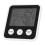 Room Thermometer with LCD Display, ABS, 2x AAA 4