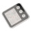 Room Thermometer with LCD Display, ABS, 2x AAA 8