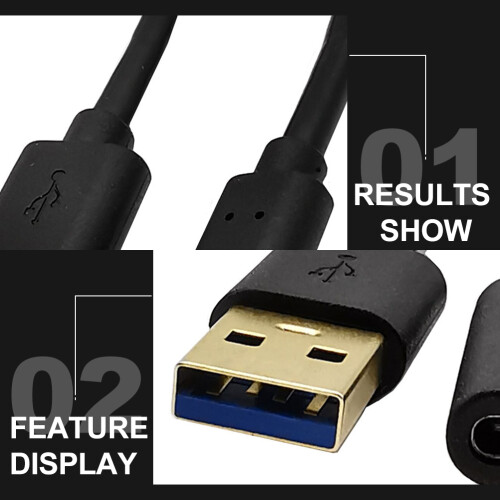 Masteelf  Laptop Desktop Computer Accessory Meter Length Adapter 2