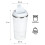 Witte thermische beker - geïsoleerd, inhoud 9 oz 6