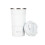 Witte thermische beker - geïsoleerd, inhoud 9 oz 7