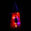 LED-beleuchteter Hexenhut als Halloween-Dekoration 2