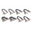 Premium DB15 DB25 Serials Cable High-0.2m DB15 males 2