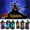 Halloween LED Lantern Skeleton Pumpkin Bat 7